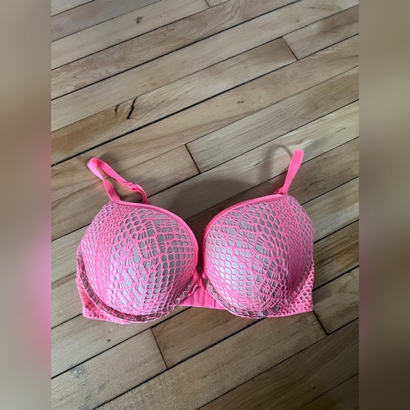 Victoria's Secret Other - Victoria's Secret very sexy push-up hot pink mesh bra